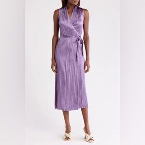 Vince Lavender Wrap Dress
